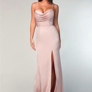 Luyanna Cowl Front Gown